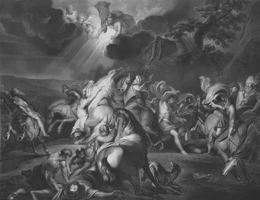 Jacob's latter ascending to heaven